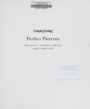 Cover of: Perfect patterns for walls, floors, fabrics and furniture