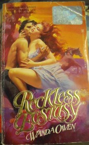 Cover of: Reckless Ecstasy (Zebra Books)