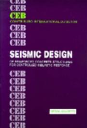 Cover of: Seismic design of reinforced concrete structures for controlled inelastic response: design concepts