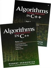 Cover of: Bundle of Algorithms in C++,  Parts 1-5: Fundamentals, Data Structures, Sorting, Searching, and Graph Algorithms (3rd Edition)