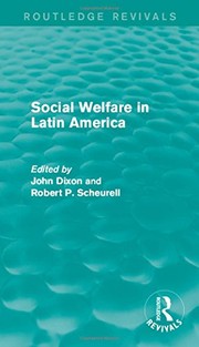 Cover of: Social Welfare in Latin America