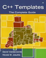 C++ templates by David Vandevoorde, Nicolai M. Josuttis