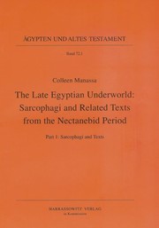 The late Egyptian underworld by Colleen Manassa