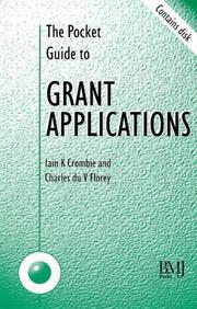 The pocket guide to grant applications : a handbook for health care research