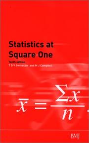 Statistics at square one