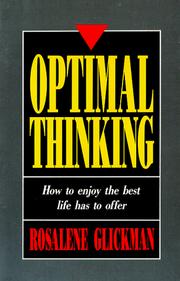 Optimal Thinking by Rosalene Glickman