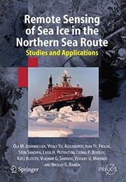Cover of: Remote sensing of Sea Ice in the Northern Sea Route: studies and applications