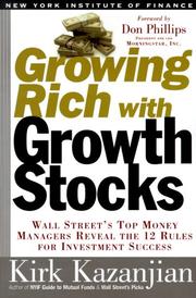 Growing rich with growth stocks