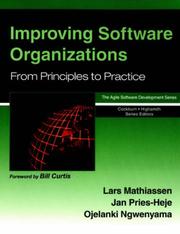 Improving software organizations : from principles to practice