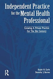 Cover of: Independant Practice for the Mental Health Professional