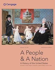 Cover of: People and a Nation : A History of the United States, Volume I: to 1877, Brief Edition