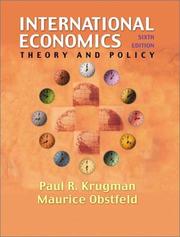 International economics by Paul R. Krugman, Maurice Obstfeld