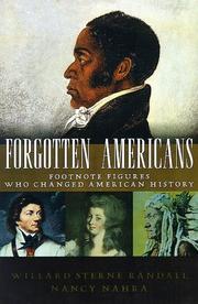 Cover of: Forgotten Americans: footnote figures who changed American history