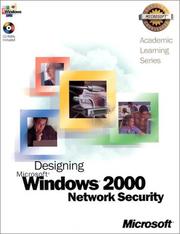 Designing Microsoft Windows 2000 network security