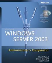 Cover of: Microsoft  Windows Server(TM) 2003 Administrator's Companion, Second Edition by Charlie Russel, Sharon Crawford, Jason Gerend