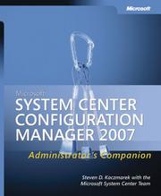 Cover of: MicrosoftÂ® System Center Configuration Manager 2007 Administrator's Companion (PRO-Administrators Companion)