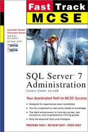 Fast track MCSE: SQL Server 7 administration