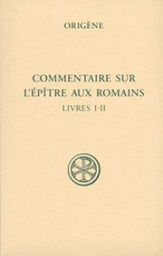 Cover of: Commentaire sur l'Épître aux Romains
