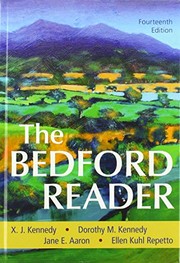 Cover of: Bedford Reader by X. J. Kennedy, Dorothy M. Kennedy, Jane E. Aaron, Ellen Kuhl Repetto