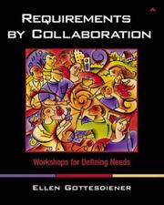 Cover of: Requirements by Collaboration
