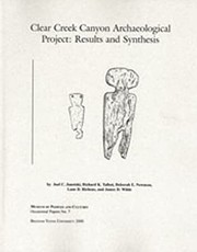 Cover of: Clear Creek Canyon Archaeological Project: Results And Synthesis