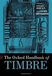 Cover of: Oxford Handbook of Timbre