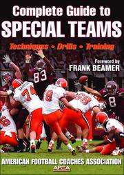 Cover of: Complete Guide To Special Teams (American Football Coaches Ass)