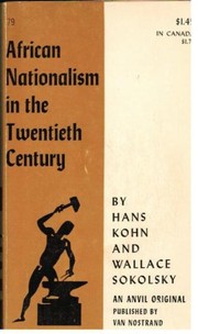 Cover of: African nationalism in the twentieth century