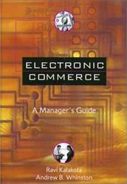 Electronic commerce : a manager's guide