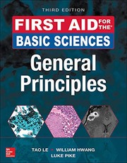 Cover of: First Aid for the Basic Sciences: General Principles