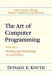 Art of Computer Programming, Volume 3 by Donald Knuth