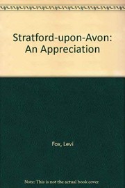 Cover of: Stratford upon Avon: an appreciation