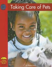Cover of: Taking care of pets