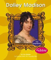 Cover of: Dolley Madison (First Biographies)
