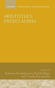 Cover of: Aristotle's Physics Alpha: Symposium Aristotelicum