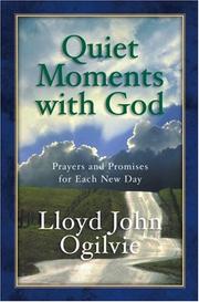 Cover of: Quiet moments with God