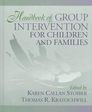 Cover of: Handbook of group intervention for children and families