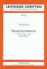 Cover of: Rezeptionstheorie: Einführungs- und Arbeitsbuch