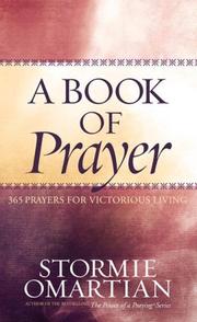 Cover of: A book of prayer by Stormie Omartian