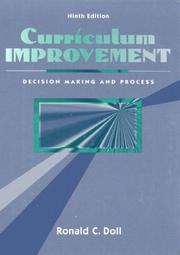 Cover of: Curriculum improvement: decision making and process