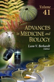Cover of: Advances in Medicine and Biology