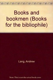 Cover of: Books and bookmen