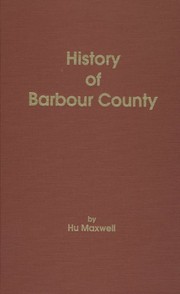 Cover of: History of Barbour County