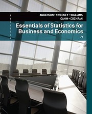 Cover of: Essentials of Statistics for Business and Economics