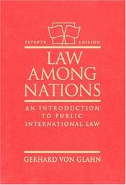 Law among nations : an introduction to public international law