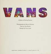 Cover of: Vans: a book of rolling rooms