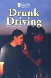 Cover of: Drunk Driving by Mike Wilson