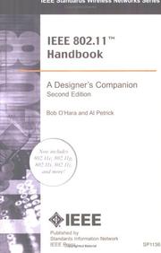 The IEEE 802.11 handbook by Bob O'Hara, Al Petrick