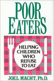 Cover of: Poor Eaters: Helping Children Who Refuse to Eat