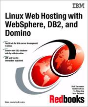 Cover of: Linux Web hosting with WebSphere, DB2, and Domino